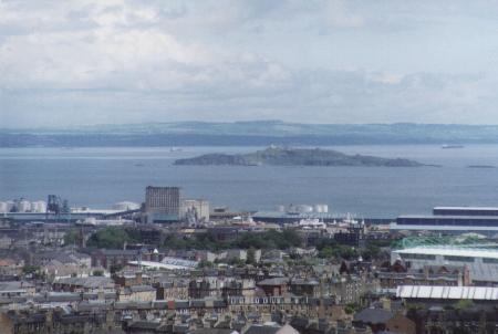 Looking North from Arthur's Seat (Firth of Forth & Inchkeith)