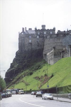 View of Castle from Johnston Terrace