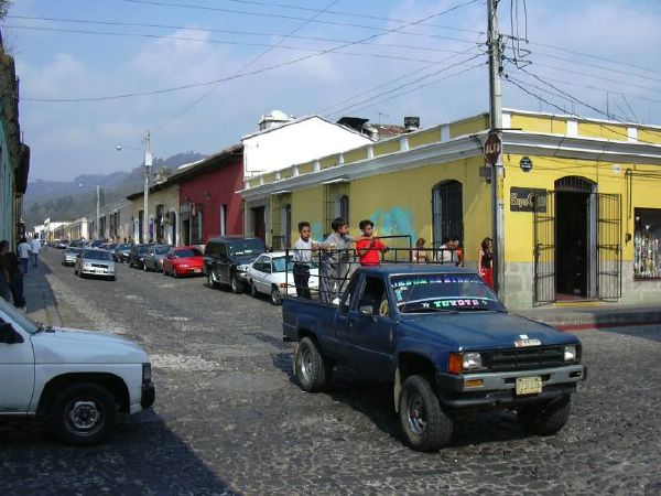 A street in Antigua