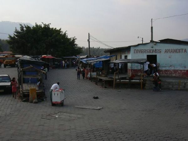 Back of the Antigua Market
