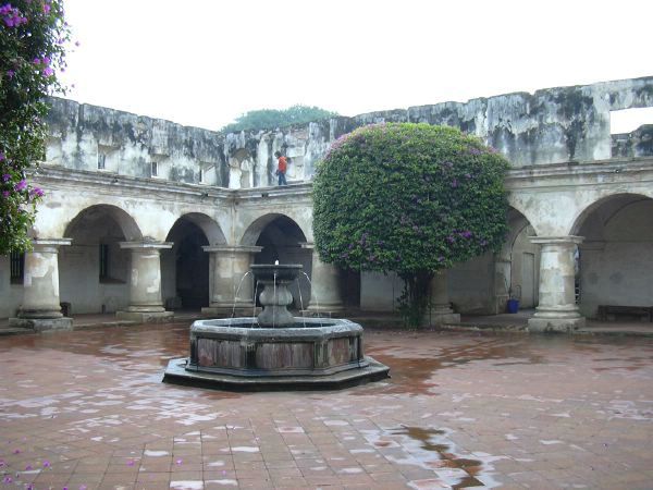 Courtyard of Capuchinas Convent