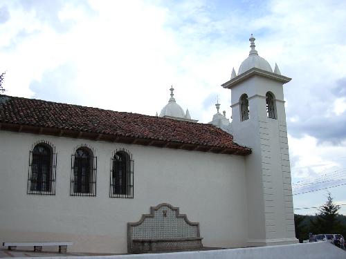 Side of church in Santa Luca
