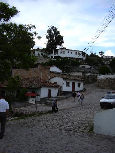 Hill beside the church in Santa Luca