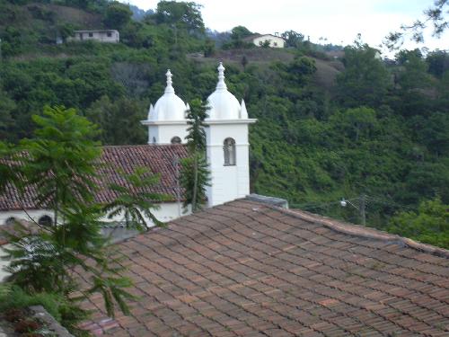 Church steeples in Santa Luca